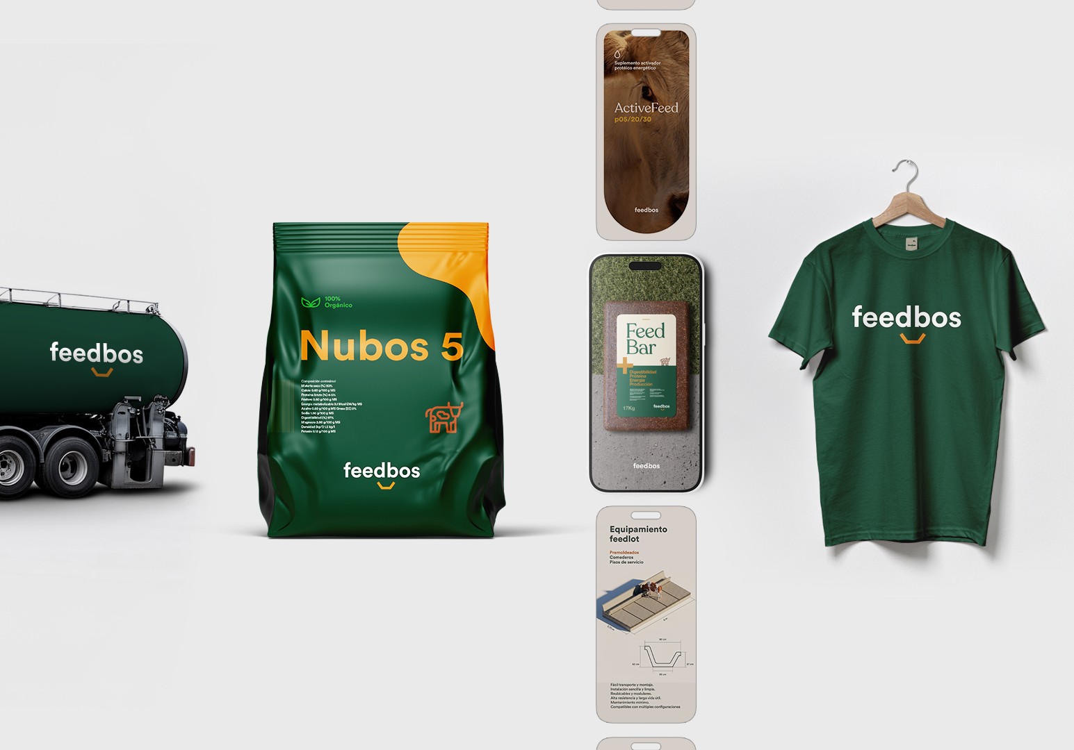 Data points on top of landscape